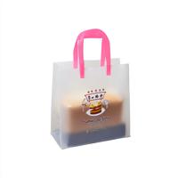 Strong Plastic Shopping Bag Wholesale Custom Logo Design Waterproof With Soft Handle For Food And Retail