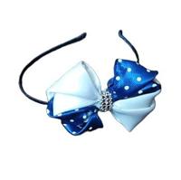 Girls Headband Hair Accessories with Ribbon & Satin Material Custom Color for Kids and Adults