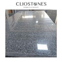 Sherka Gray Modern Durable Cut-to-Size Granite Slabs with Polished Finish 3200kg/m Density for Luxury Villa Projects