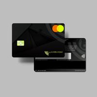 Custom OEM Blank EMV Credit Card with Chip and Magnetic Stripe Custom Bank Debit Card