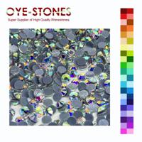 Factory Direct Sale  TP Quality  Decorative Rhinestone Hotfix Glass Wholesale for Clothes,crystal Hot Fix Stone Rhinestones