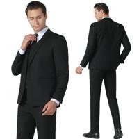 Autumn Men's Slim-Fit Cotton and Polyester Waistcoat Korean-Style Suit for Students and Workwear