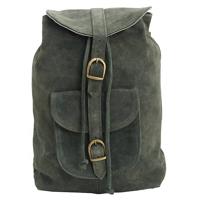 Large Capacity Genuine Leather Backpack For Men & Women School Bags Vintage Drawstring Daypack High Quality Hiking Backpack Bags