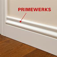 Modern Design MDF Colonial Baseboard Square Flat Board for Villa Application