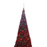 High Quality Personalized RSD Programmable Christmas Tree Large Outdoor Xmas Felt Metal Frame with LED Lights Included
