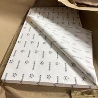 Custom Company logo Stickers Tissue Paper Packaging Branded Wrapping Tissue Paper