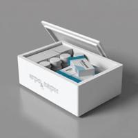 Custom Eco-Friendly EPS Styrofoam Ice Cream Transportation Containers with Protective Cushioning Box Recyclable & Lightweight