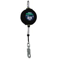 DGmaster Retractable Fall Arrester BLOCK-LINE DG 9700 10m Galvanized Steel Cable Safety in Construction Elevated Workstations