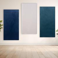 Keyhelm Modern Flat Panel Fabric Torcipelo Decorative Sound-Absorbing Correction for Walls and Ceilings Made in Italy