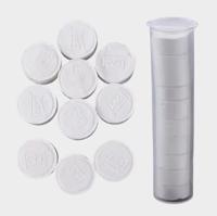 10 Pcs Disposable Compressed Cotton Magic Portable Camping Towels with Tube