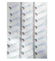 Advanced Luxury Holographic Stripping Packaging Silver Paper Sheet Blister Foil with Logo