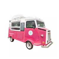 Mobile Mini Ice Cream Food Cart Small Fast Food Trailer Fully Equipped Snack Machines Food Truck for Sale