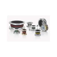 Axial Compensator Joints and Bellows in Rubber, SS, EPDM, PU, Silicon Diam.25-500mm with Accessories