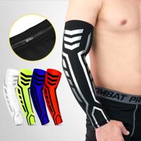 Custom Unisex Breathable Spandex Arm Sleeve UV Protection Guard for Basketball Running Fitness Cycling Outdoor Sport Arm Guard