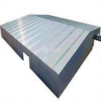Prefabricated Heavy Steel Warehouse Pharmaceutical Storage Controlled Environment Welding Cutting Bending Long-span Grid