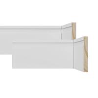 Moldurarte Moisture-Resistant Baseboard Residential Decorative Wood Trim Baseboard Installation Wood Skirting Board