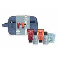 GLOSS ! Luxury Men's Bath Set Includes 100ml Shower Gel 100ml Bubble Bath 50ml Aftershave Balm 50ml Body Lotion (Aloe Vera