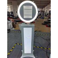 PT Mirror selfie iPad booth with roaming wireless system, portable event setup, and dedicated selfie capture technology