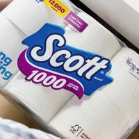 Standard Size Scott Toilet Roll Soft Strong High Absorbency Virgin Wood Pulp Luxury Custom Logo Natural White 1-4 Ply Dot Toilet